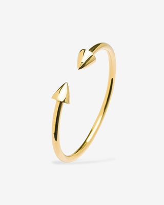 Cone Bangle Yellow Gold