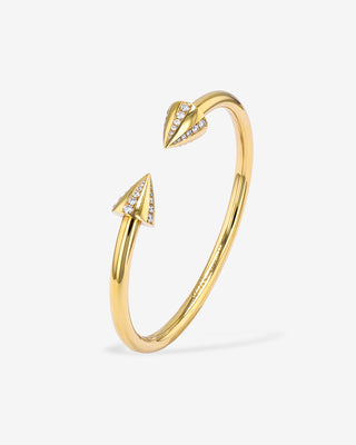 Bangle Diamond Cone Rose Gold