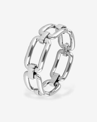 Arena Bracelet Six-Link White Gold