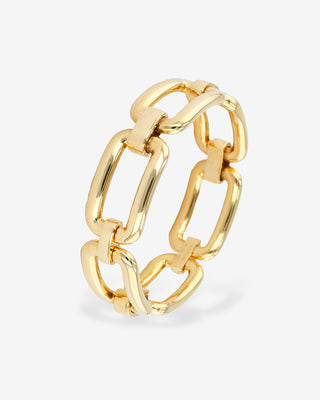 Arena Bracelet Slim Six-Part Yellow Gold