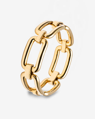 Arena Armband schmal sechsteilig Gelbgold