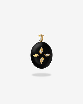 Ebony Locket Diamonds Yellow Gold