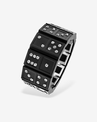 Domino Bracelet Diamonds White Gold