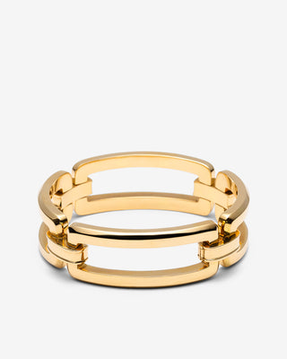 Arena Bracelet Slim 21 mm Yellow Gold