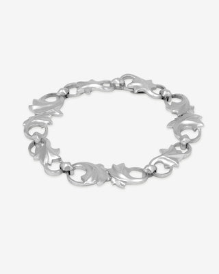Acanthus Bracelet Seven-Part White Gold
