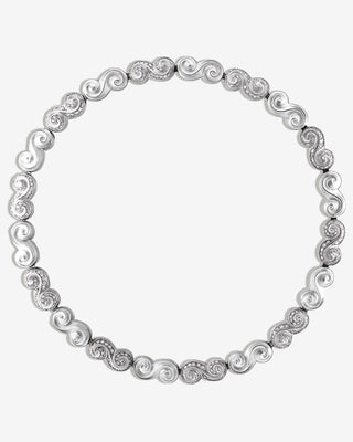 Cello Necklace Brilliants White Gold
