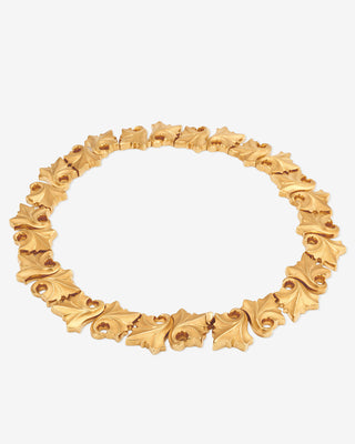 Acanthus Necklace Yellow Gold