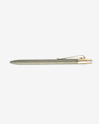 Ballpoint Pen Titanium & Yellow Gold