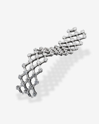 Diamond Lattice Bracelet