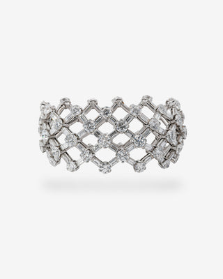 Diamond Lattice Bracelet
