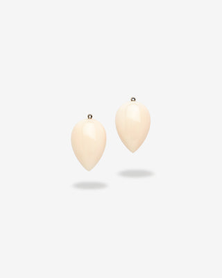 Drop Pendant Coral Amphorae Yellow Gold