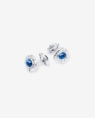 Cufflinks Sapphire White Gold