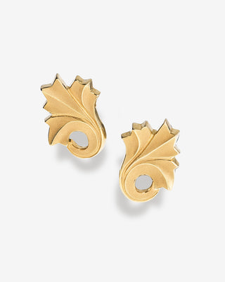 Acanthus Clips Yellow Gold