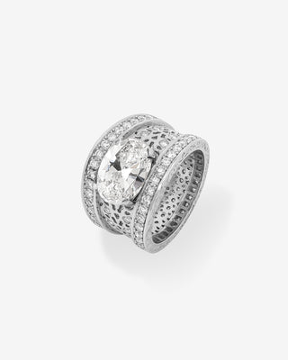 Callas Ring Diamond White Gold