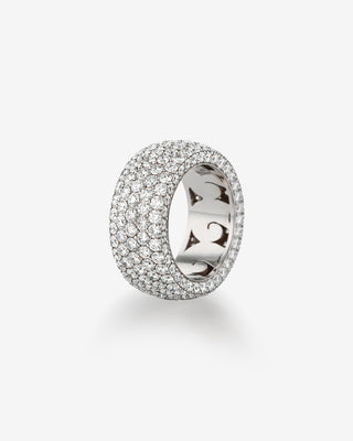 Diamond Ring Pavé Platinum