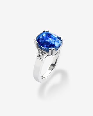 Sapphire Ring Platinum