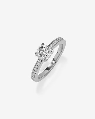 Solitaire Ring Diamond Platinum