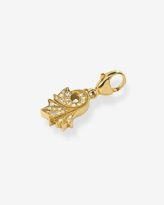 Acanthus Leaf Diamonds Yellow Gold