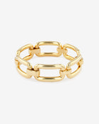 Arena Bracelet Slim Six-Part Yellow Gold