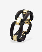 Arena Bracelet Precious Wood Yellow Gold