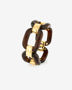 Arena Bracelet Snakewood Wood Yellow Gold