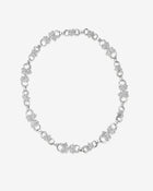 Acanthus Necklace 15-Part Diamonds White Gold