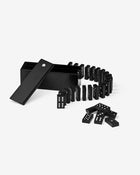 Domino Set Ebony & Platinum Diamonds