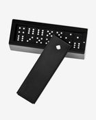 Domino Set Ebony & Platinum Diamonds