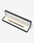 Ballpoint Pen Titanium & Yellow Gold
