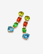 Ear Clips Gemstones & Diamonds Yellow Gold