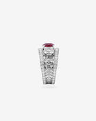 Callas Ring Ruby & Diamonds White Gold