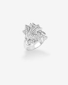 Acanthus Ring Diamonds White Gold