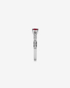 Ring Ruby & Diamonds White Gold