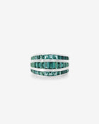 Manhattan Ring Tourmaline White Gold
