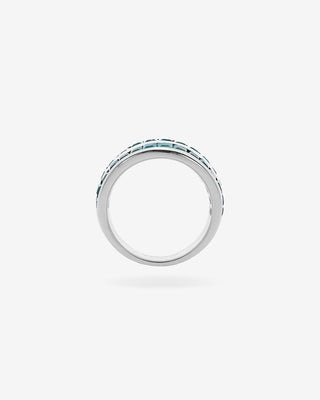 Manhattan Ring Tourmaline White Gold