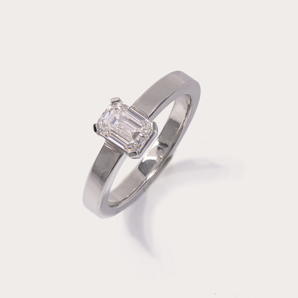Diamant Solitär Ring R293 - Vorschau 2 - Perfekter Schmuck Von Fochtmann Goldschmiede Und Juwelier In München