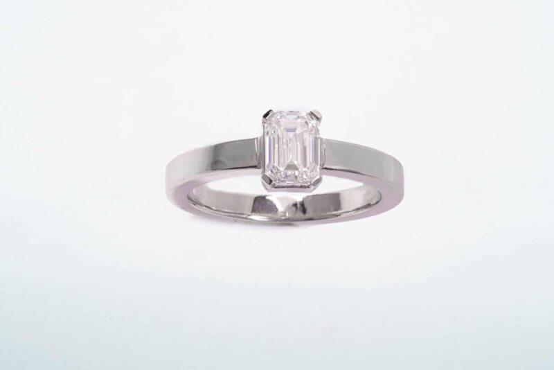 Diamant Solitär Ring R293 - Vorschau - Perfekter Schmuck Von Fochtmann Goldschmiede Und Juwelier In München